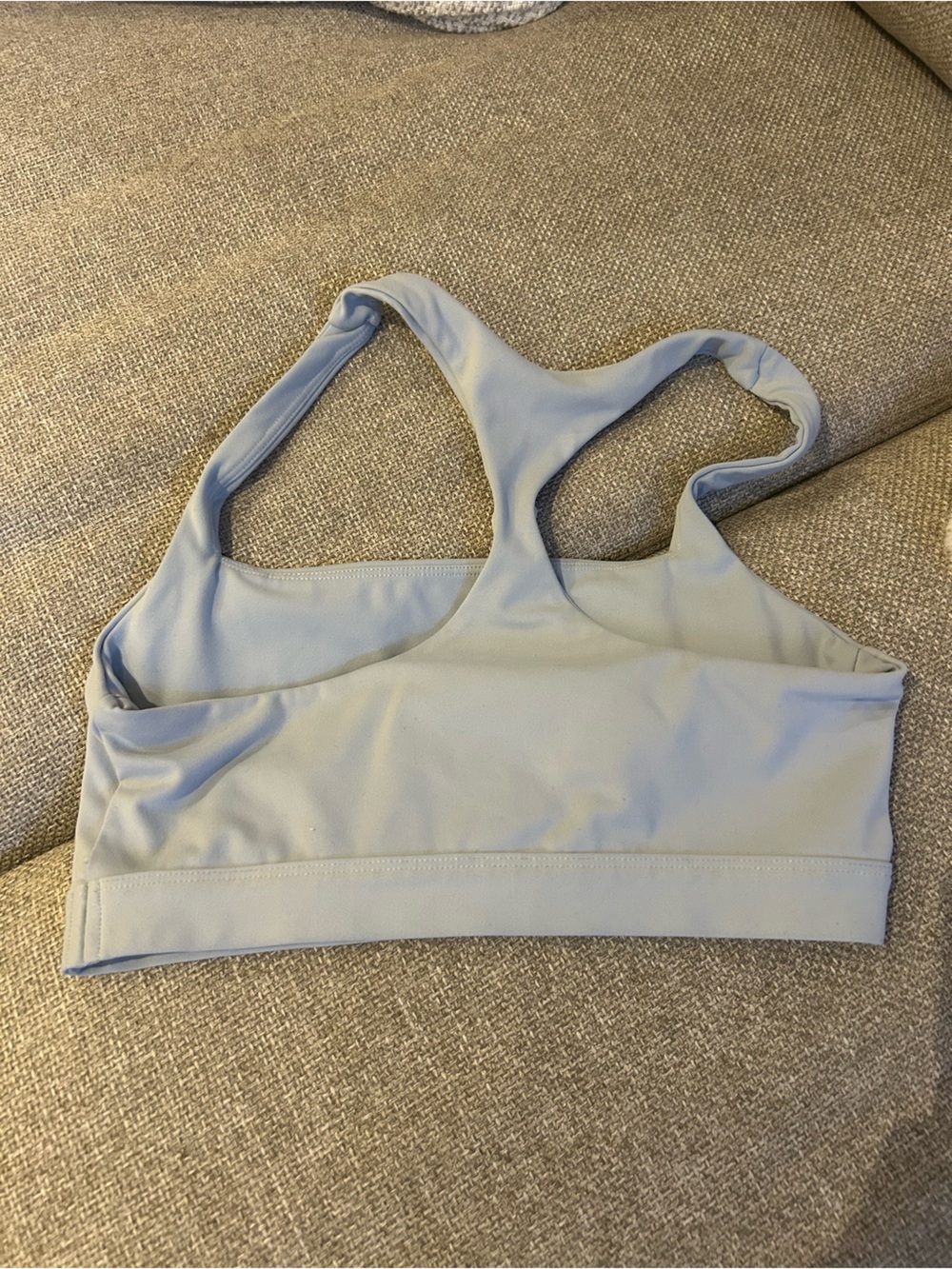 SET Active Light Blue Luxeform Sports Bra and bike shorts. Both size small - Picture 5 of 7